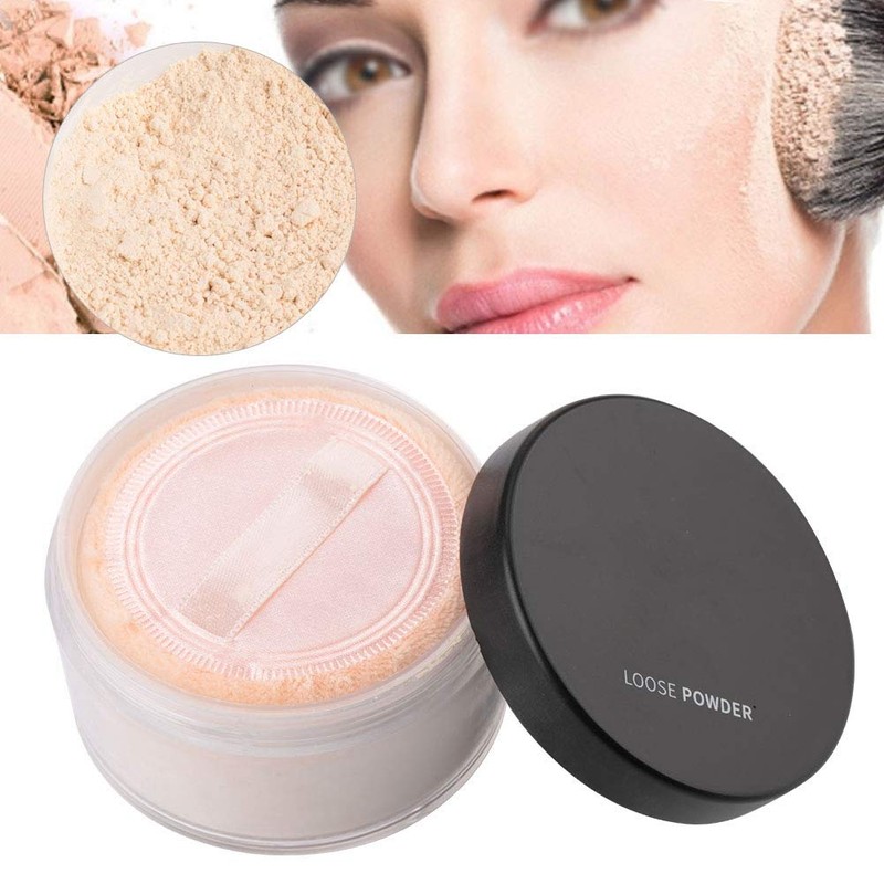 Face Loose Powder, Oil Control Durable, Waterproof Makeup Powder for