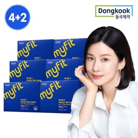 4+2 Dongguk Pharm My Fit V Vitamin C Mega 3000 6 box total 12 months high content / 4+2동국제약 마이핏 V 비타민C 메가 3000 총 6박스 12개월분 고함량