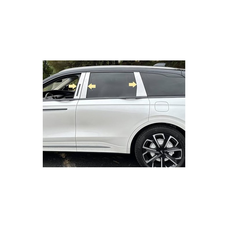 Upgrade Your Auto 6pc Luxury FX Pillar Post Trim for