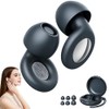Tapones Auditivos para Dormir, Ear Plugs Lavable y Reutilizable, Tapones