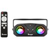 Moonwave Multi Colour 6-in-1 Party Light LED Disco Ball, Multi-Laser