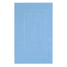 Casatessile Torino terry bath mat (60X90 cm) - AZZURRO - AZURE