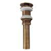 Pop Up Sink Drain Vintage Sink Vessel Drain Stopper Plant
