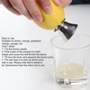 Manual Lemon Drill Squeezer, 304 Stainless Steel Thickened Hand Juicer,