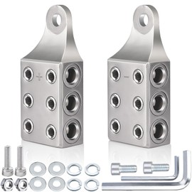 COROTC Battery Post Terminals,1/0,1,2,3,4,5,6AWG Gauge Top Post Battery Terminals With Bolt, Side Post Battery Terminal For AGM Lead Acid Battery or Lithium Attery,M8 or 5/16”-18