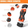 Window Scraper Tool - Double Edged Non Scratch Scraper Cleaning