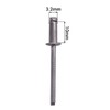 SKIR'CO Stainless Steel Blind Rivets 3.2 x 10 mm Dome