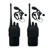 Liyito Two-Way Radio with Earpieces, UHF Handheld Walkie Talkies, Long