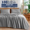 Shilucheng 100% Cotton Sheets Set - 600 Thread Count，Luxury Egyptian