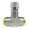 TaixinHyd Hydraulic Flow Control Needle Valve 1/4 Inch Throttle Check