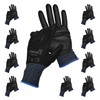 kör4u® 10 Pairs Of Breathable Work Gloves, Universal Protective Gloves