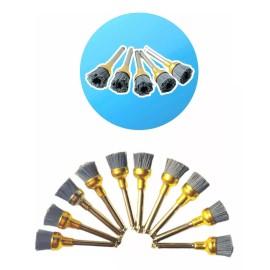 Vedent Cln Cepillos Para Pulir Resina Dental Paquete 10 Pzs