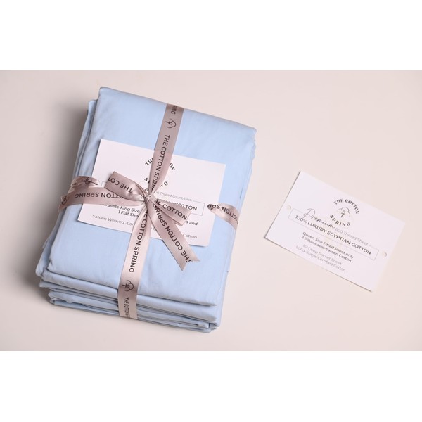 Split 100% Luxury Egyptian Cotton Queen Size Fitted Sheet only