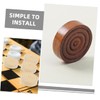 BESPORTBLE 1 Set Wooden Board Game Accessories Set Checkers Chess