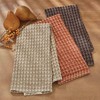 Split P Tan Waffle Weave Towel