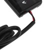 Universal LCD Motorcycle Voltmeter Ultra Thin Waterproof Voltmeter with Left