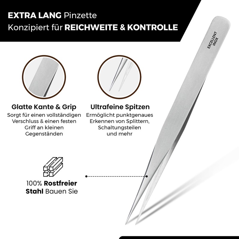 Precision Tweezers - Non Magnetic - for Welding, Experimental Work,