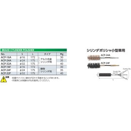 Kyoto Machine Tools (KTC) Cylinder Polisher for Small Cars ACP-16F