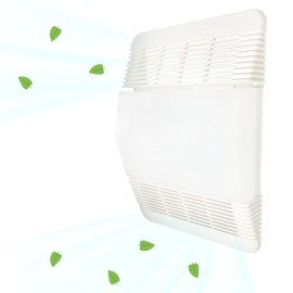 85315000 Ventilation Fan Grille & Lens Replacement for Broan-Nutone 763RL 769RL, Bathroom Exhaust Fan Cover Replacement Parts Fit 663, 663N, 663L, 663LN, 669L, 669LN, 669FN, 763RLN, 769RLN, 770F