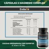 5 Magnesios Citrato, Treonato, Malato,glicinato 60 Cáps