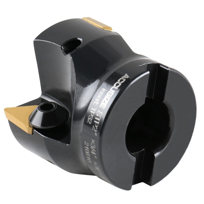 Accusize Industrial Tools 2 inch Indexable Face Milling Cutter 90