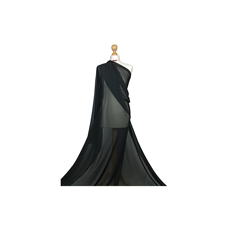 Premium Quality Chiffon Soft Polyester Sheer Fabric Dress Bridal Material