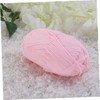 NOLITOY Milk Cotton Yarn Light Pink Chunky Hand Woven Knitting