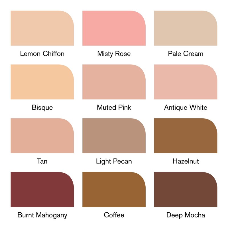 Winsor & Newton, Promarker, Skin Tones Set, Set of 12