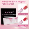 RAQEHO 50 Nail Polish Remover Pads - Nail Wrap Wipes