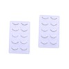 FRCOLOR At Home Eyelashes 20 Pairs Lower Eyelashes False Eyelashes