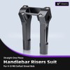 6 Inch Pullback Handlebar Risers for Harley 1' Diameter Handlebars