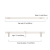 Asidrama 10 Pack 7.5 Inch(192mm) Brushed Satin Nickel Kitchen Cabinet