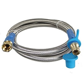 M.B. Sturgis Inc. 1/2" ID Stainless Steel Overbraid Natural Gas BBQ Grill Gas Connector
