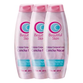 Arabela Crema Corporal Concha Nacar Aclarante Pack Piezas Neutra