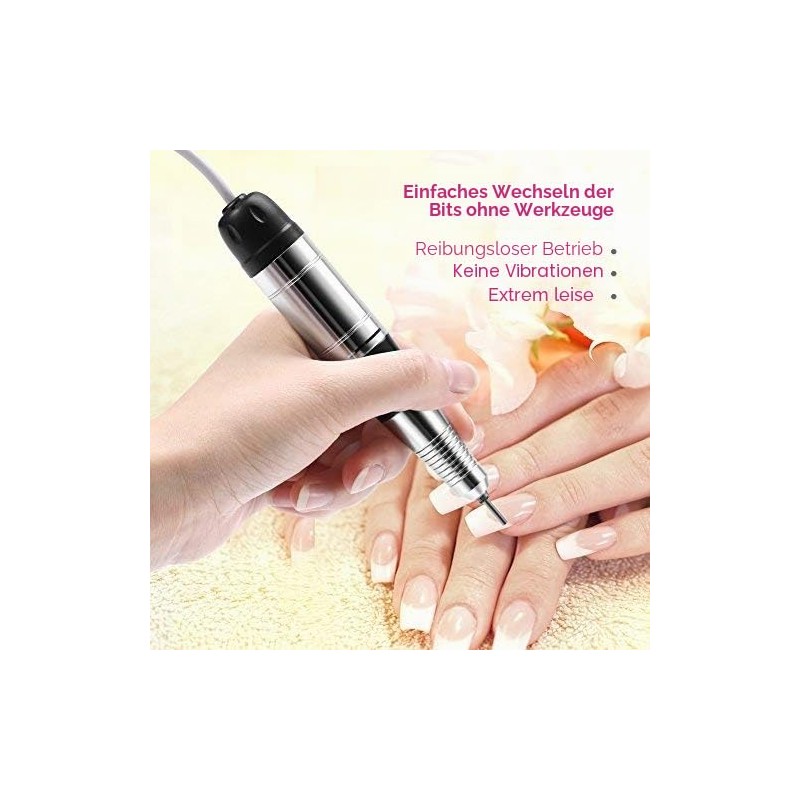 Professional Electric Nail Cutter 30000 RPM Electric Nail Drill Handle