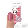 Original Miss Sophie Nagelfolien Sweetheart I 24 ultra-d√ºnne Nagellack-Streifen einfarbig