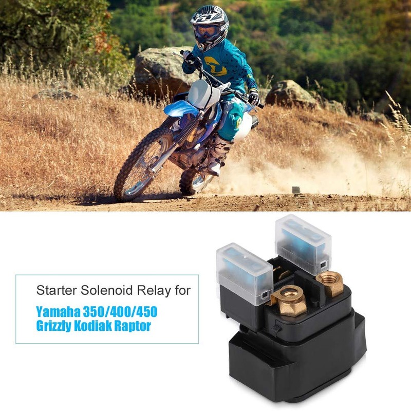 EBTOOLS Starter Solenoid Relay Replacement for 350/400/450 Grizzly Kodiak Raptor