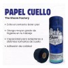 The Shave Factory Papel Cuello Negro. 500 Tiras. Barbería. Shave