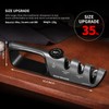 Knife Sharpener, 6 Adjustable Sharpening Angle, Coarse & Fine Knife