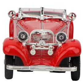 Pullback Car Toys New Year Kids Vintage Car Model Christmas Gift (Red)