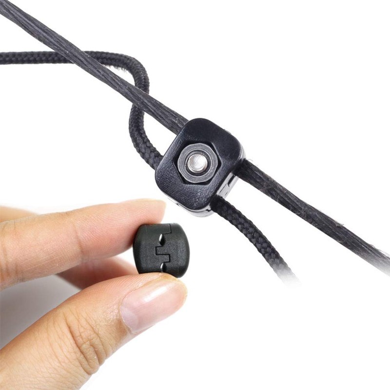 SQXBK - 2 abrazaderas de plástico para tiro con arco