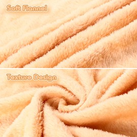 Kinlop 16 Pcs Flannel Blanket Flannel Stroller Soft and Warm Newborn Nursery Bed Blankets Blanket for Newborn Infant, Travel, 16 Colors (20 x 28 Inch)