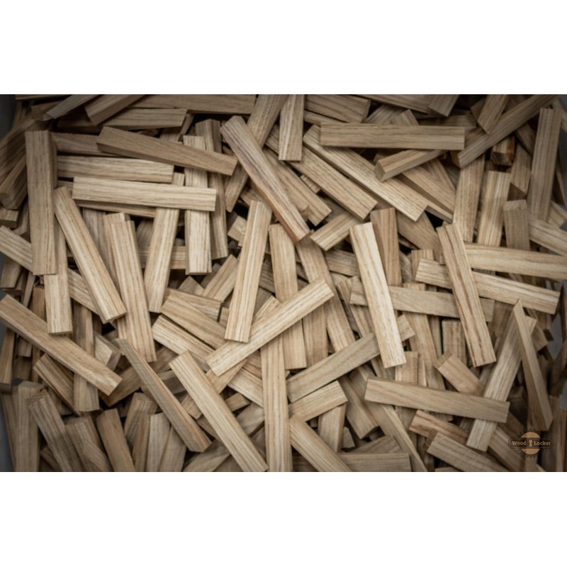 Oak Wedges - Pack of 50-16mm x 10mm x100mm -