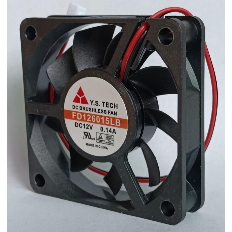 New FD126015LB DC12V 0.14A 60×60×15mm Cooling Fan FD126015LB DC Fan