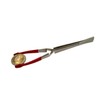 SAFE 1842 Cross Coin Tweezers - 160 mm Long and Nickel-Plated - For Side Grip of Your Coins