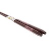 Five Square Japanese Wooden Chopsticks (Natural Wood), Lacquer, 8.3 inches