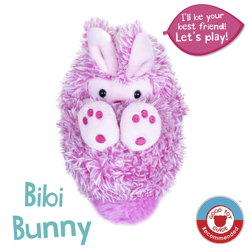 Curlimals Bibi The Bunny Interactive Rabbit Soft Toy With Over