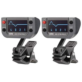 KORG AW-OTB-POLY Polyphonic Clip Tuner for Bases, Set of 2