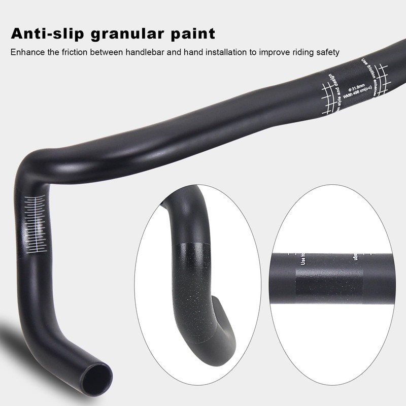 RXL SL Carbon Fiber Gravel Handlebars 478mm gravel bike handlebar