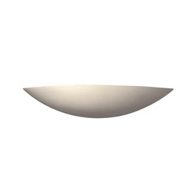Justice Design Group Ambiance Collection 1-Light Wall Sconce - Bisque Finish